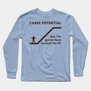 Potential up-dark Long Sleeve T-Shirt